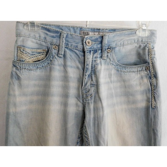 BKE Denim Jeans 30 Men's Carter Zipper Fly Denim Jeans Size 30R - Picture 3 of 9